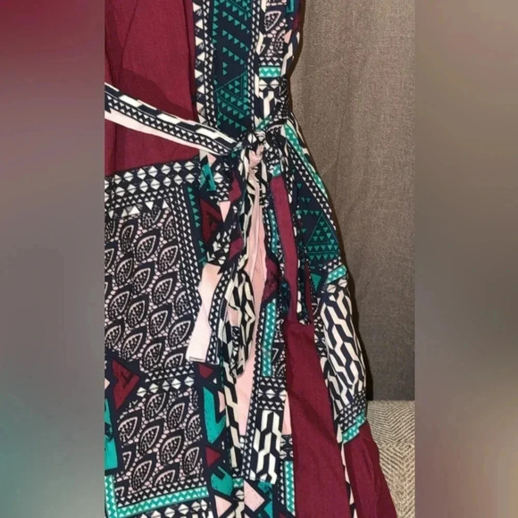 💥NWT ANTHROPOLOGIE Porridge Virginia Wrap Maxi Designer Dress Women’s Petite XS - Picture 8 of 11
